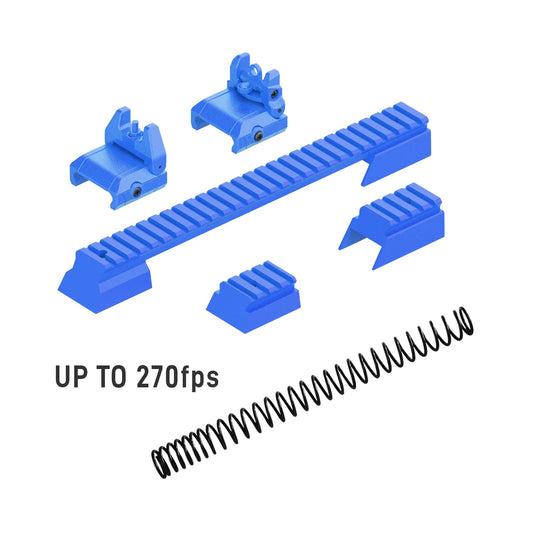 Tactical Mount & Sight Set for SplatRBall SRB400, SRB400-SUB