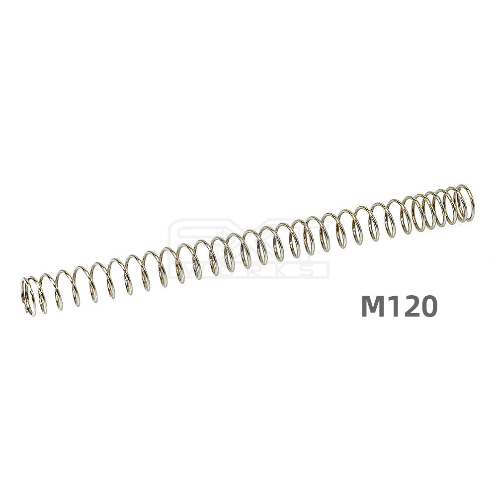 Steel Power-Up Spring for PTW Airsoft AEG Rifles (Model: M120)