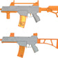 Vertical Grip & Front Mount for SplatRBall SRB400, SRB400-SUB